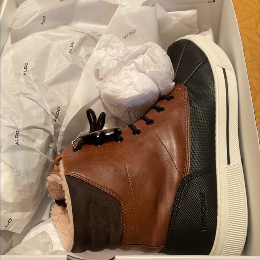 Aldo ilian waterproof boots size 10